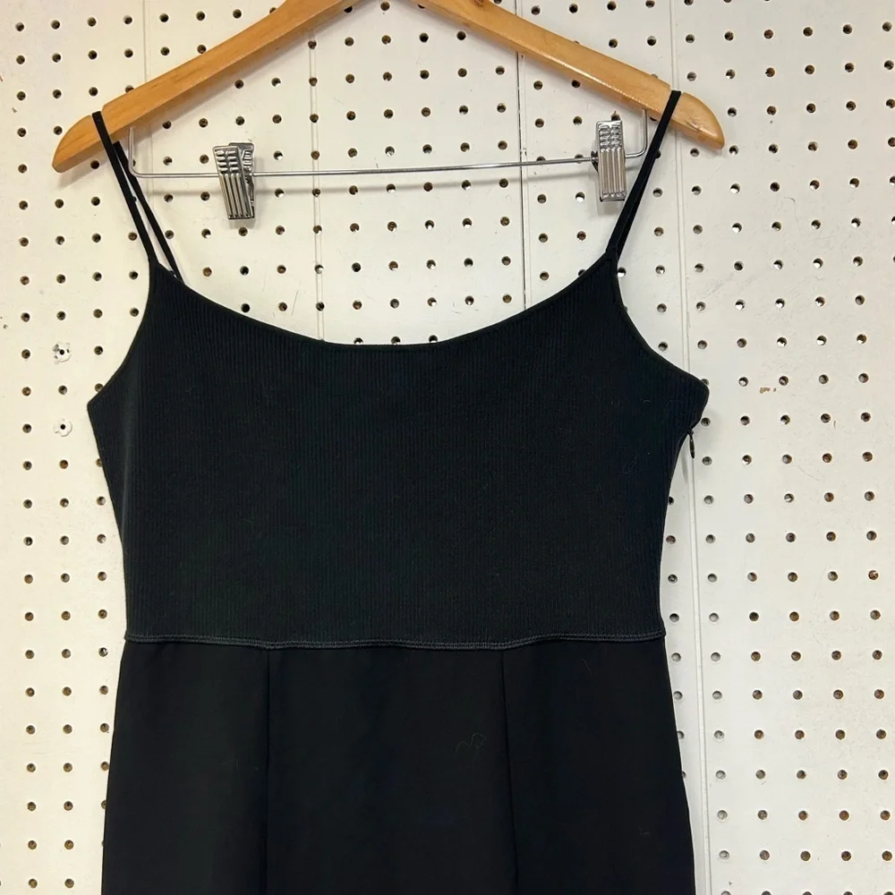 Theory Black Midi Dress